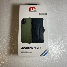 MyBat Pro Maverick Series Case and Holster for Apple iPhone 14 Pro - Green