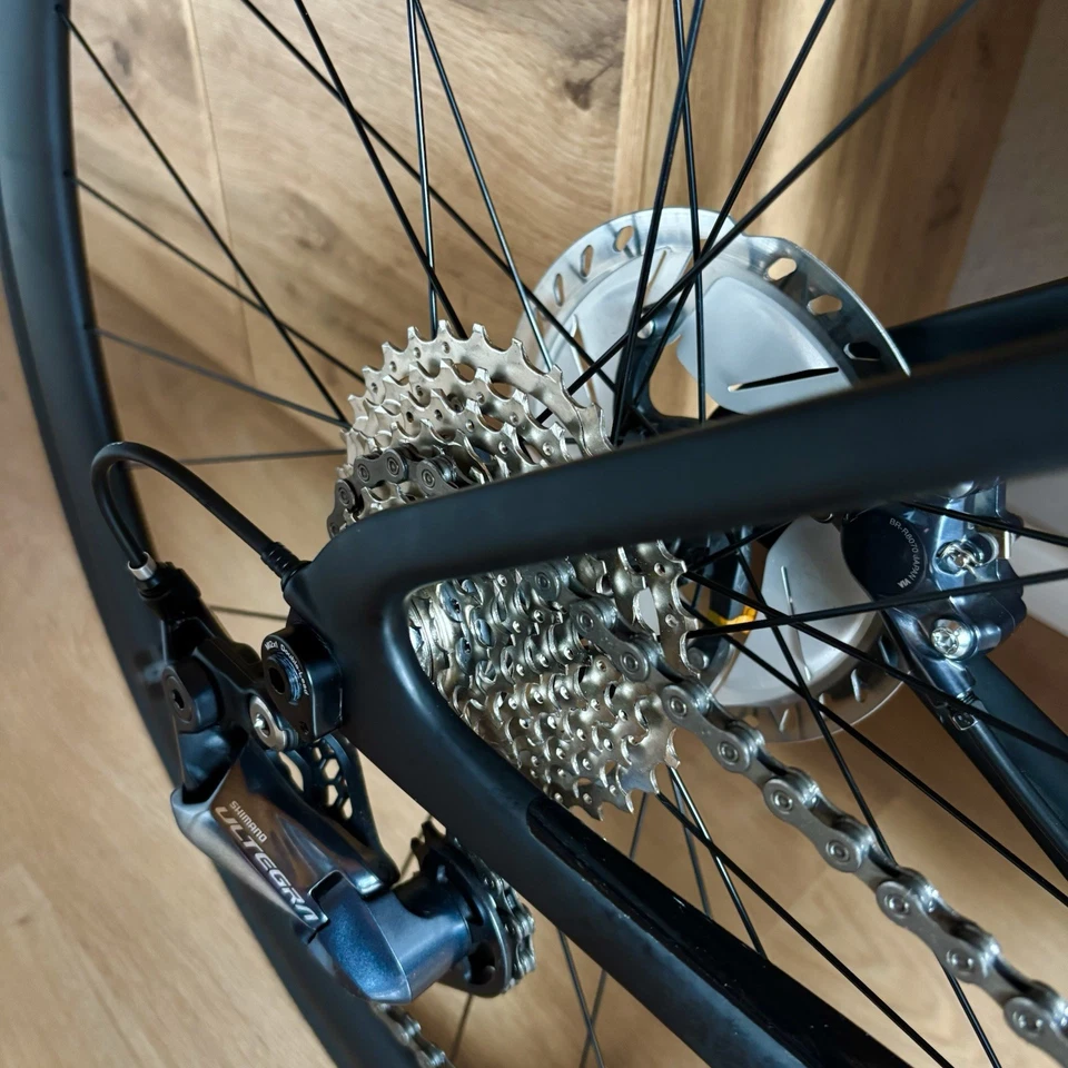 NEU Cannondale Supersix Evo Carbon Ultegra Hollowgram 28 Zoll Mattschwarz - Bild 2 von 4