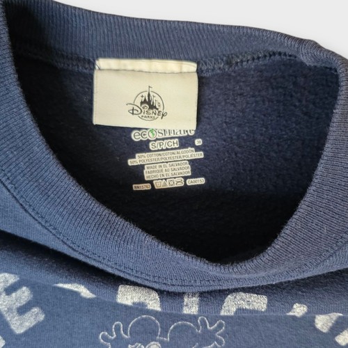 Disney Crew Neck Sz Child Small Blue CLASSIC MICKEY MOUSE ORIGINAL Resort Wear - Picture 6 of 9