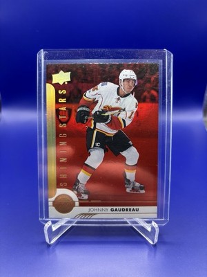 2017-18 Upper Deck Shining Stars - Red Johnny Gaudreau Calgary Flames #SSL-6