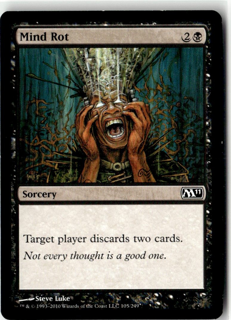 Mind Rot LP Magic 2012 (M12) Magic the Gathering 101