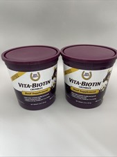 Lot Of 2 Vita Biotin Crumbles Horse Hoof Supplement 3 Lbs Each 6lbs Total 
