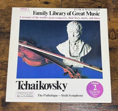 Tchaikovsky Symphony No. 6 Pathétique 1977 Original Pressing FW 302  VG+