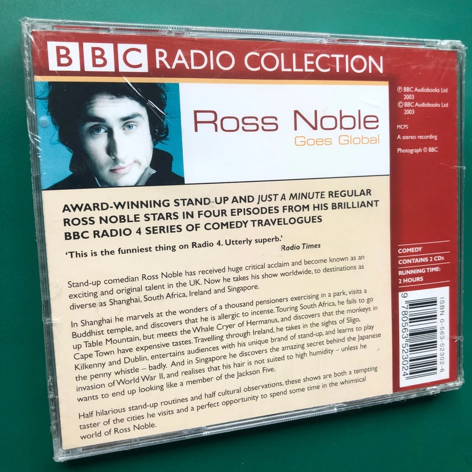 ROSS NOBLE Goes Global BBC Radio Comedy 2x CD Shanghai Ireland Singapore SEALED - Image 2 of 4