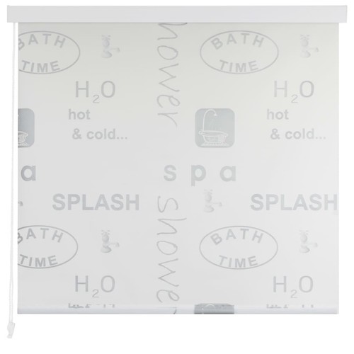 Splash Design Shower Roller Blind 120x240 cm, Water Resistant 100% EVA - Picture 2 of 5