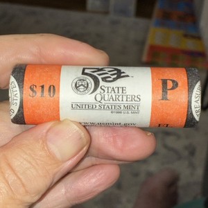State Quarters Mint Roll 2004 Florida Philadelphia Mint