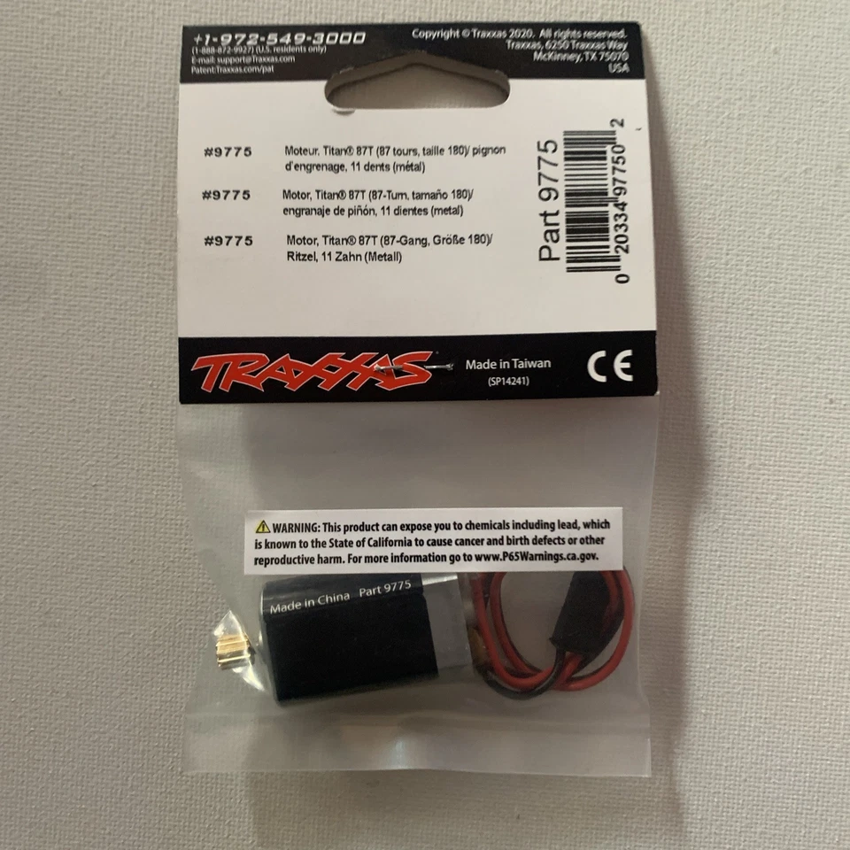 Motor Traxxas Titan 87T (11 dientes) 9775 NUEVO Foto 3 de 3