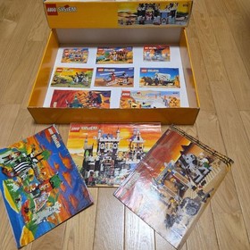 Aquazone Castle 6090 6195 LEGO OLD Set Lot Pirates 6079 Dark Forest Fortress