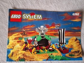 1994 LEGO KING KAHUKA'S THRONE SET, COMPLETE WITH MANUAL