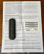 Keyless Security Entry Number Digit Keypad For Vehicles w/o Factory Remote Start