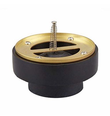 Durable 4'' Float Flood Guard | Brass Check Valve for Backflow Prevention