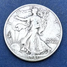 1941-D Walking Liberty Half Dollar  Silver Coin  - combined shipping avail.