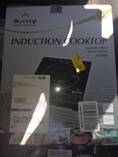 Duxtop 1800W Portable Induction Cooktop Countertop Burner Silver 8120MC/BT-180G3