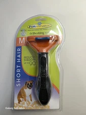 FURminator DeShedding Tool For Short Hair Medium Dogs