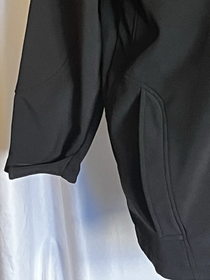 Snozu Men’s Soft Shell Jacket Black Full Zip Fleece Line Adjustable Cuff  XXL - Image 4 of 4