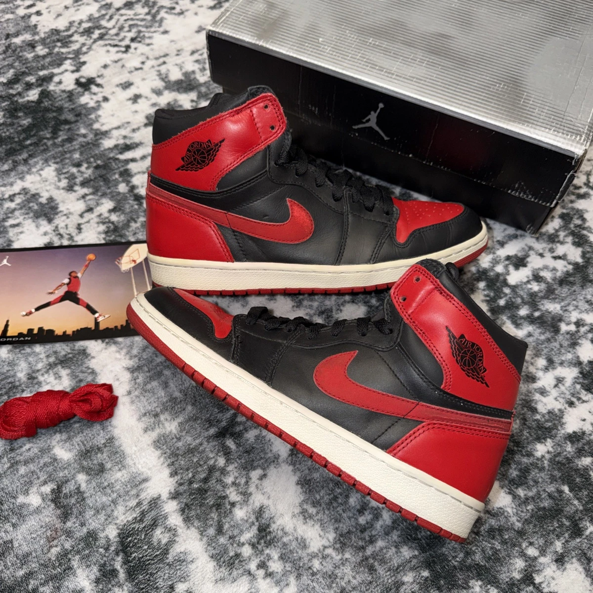 Jordan 1 Retro 2001 Bred for Sale | Authenticity Guaranteed | eBay