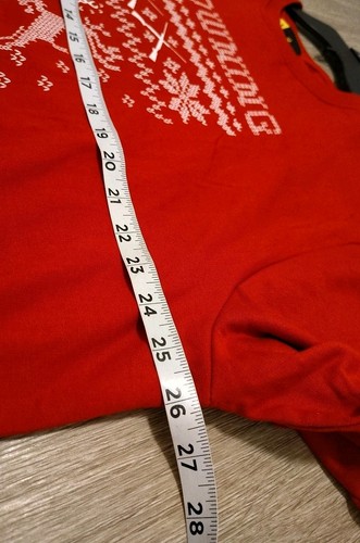 Browning Firearms Christmas Sweatshirt Men's Size XXL Fleece Lined Red Pullover - Picture 8 of 13
