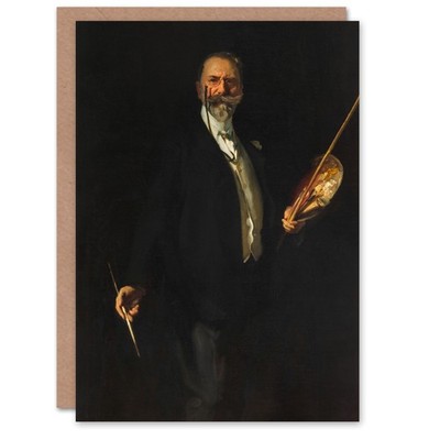 John S Sargent Kunstkarte Künstler William Merritt Chase Portrait