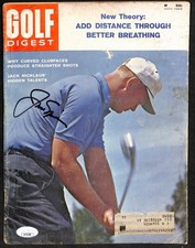 Jack Nicklaus Signed/Autographed July 1965 Golf Digest Magazine JSA 190329