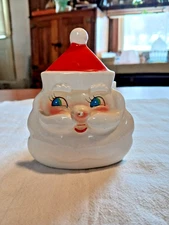 1962 Holt Howard Santa Claus Ceramic Napkin Holder. Japan. Christmas Holiday