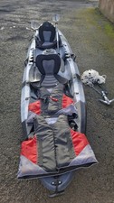 Kayak Sit-On-Top Double 2+1 Family River Sea Fishing Touring