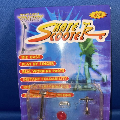 SJ Inc. Finger Skate Scooter with Real Working & Interchangable Parts (Die-Cast - Foto 3 di 7
