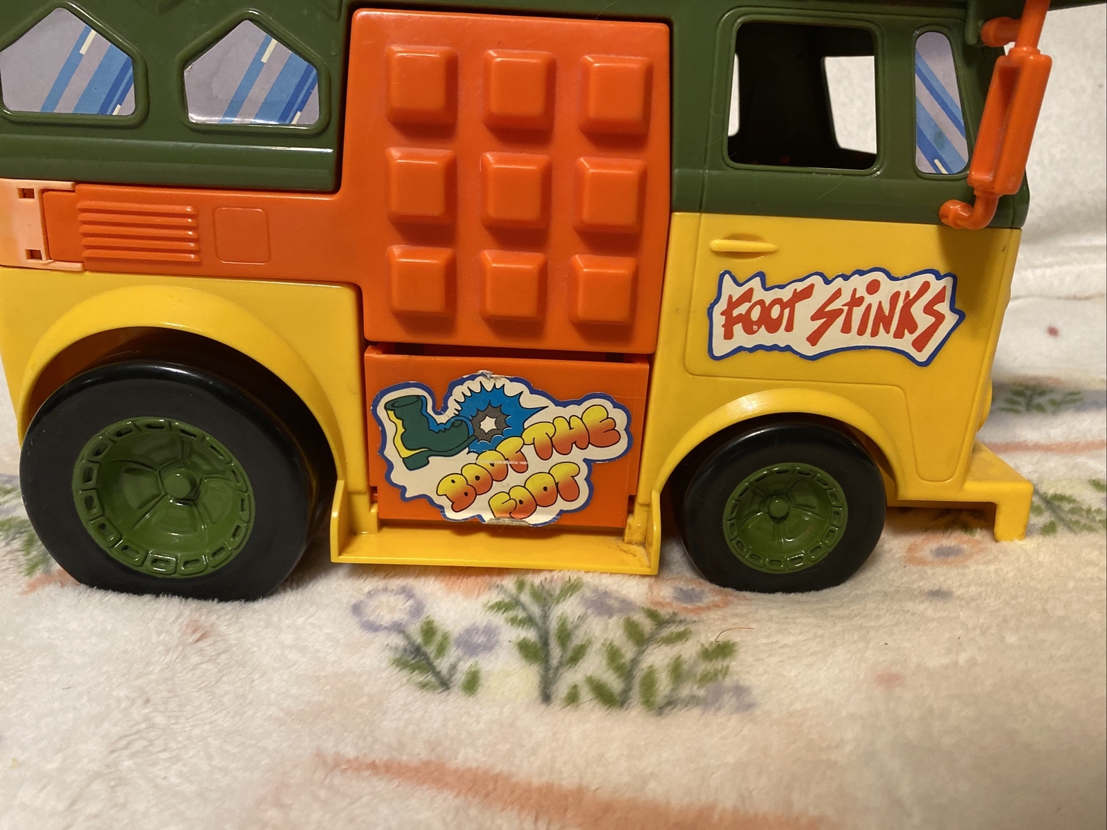 1989 TMNT Vintage Party Wagon Van COMPLETE Teenage Mutant Ninja Turtles Vehicle eBay