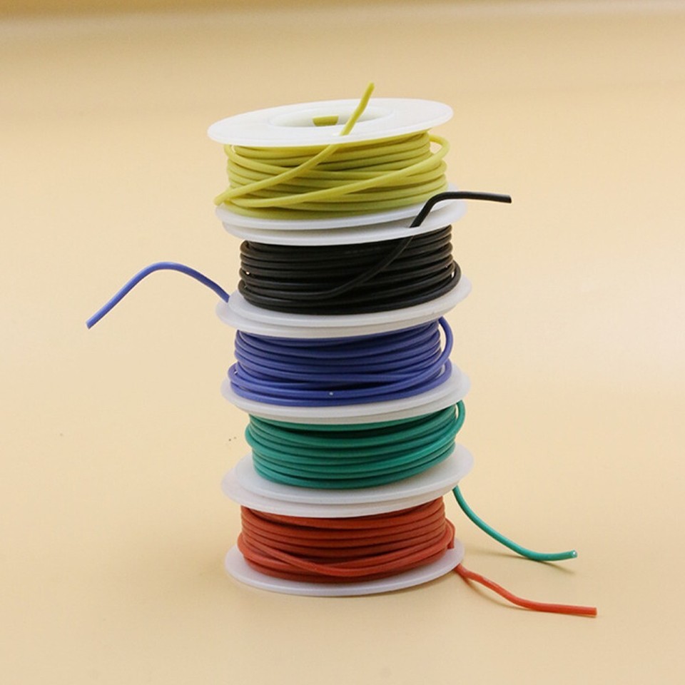 Electrical Wire Silicone Wire Testing Equipment 5 Colors Silicone Cable