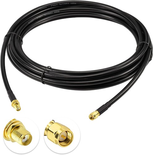 RF koncentryczna wtyczka SMA na żeńska przegroda SMA RG174 3 szt. adapter RF SMA SDR antena - Zdjęcie 18 z 19