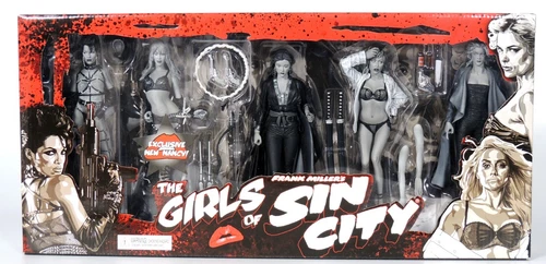 Frank Miller's The Girls of Sin City Box Set NECA Reel Toys 2005 (SEALED)