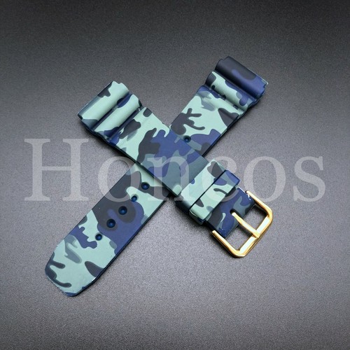 Fits for Seiko Diver Watch Band Strap SKX007 SKX009 22mm Color Rubber Camouflage - 第 39/61 張圖片