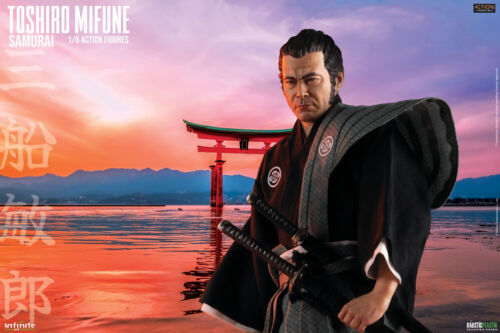 TOSHIRO MIFUNE DELUXE DOUBLE PACK 1/6 Action Figure 30 cm INFINITE STATUE - Imagen 10 de 11
