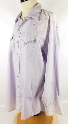 Rockmount Ranch Wear Western Shirt Cotton Blend USA Medium - Picture 2 of 5