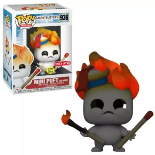 Funko POP! Movies: Ghostbusters Afterlife - Mini Puft [On Fire](GiTD)(Target) #9