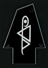 GUITAR TRUSS ROD COVER Engraved Etched - Fit IBANEZ - Jem STEVE VAI
