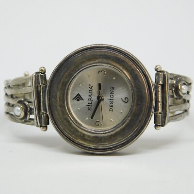 SILPADA Designs 925 Sterling Silver Quartz Women's Watch