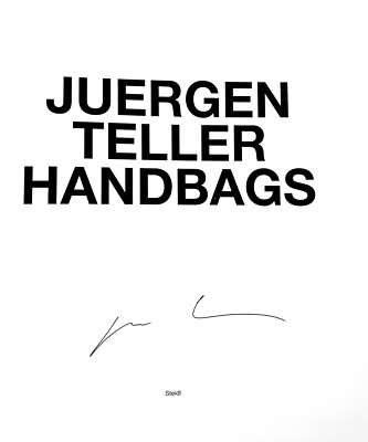 SIGNED Juergen Teller Handbags Photographs Fashion Designer