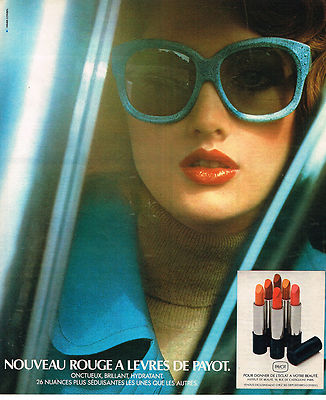 REKLAME WERBUNG 064 1975 DR PAYOT Kosmetik LIPPENROU