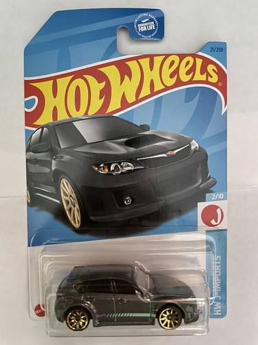 Hot Wheels Subaru WRX STI 2023 – Série HW J-Imports 2/10, échelle 1:64, Modèle 21/250