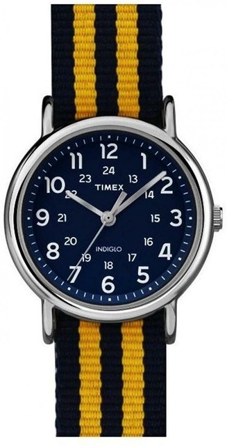 Timex Orologio Indiglo Cinturino tessuto colorato Abt657 Blu Giallo Blue |  Acquisti Online su eBay