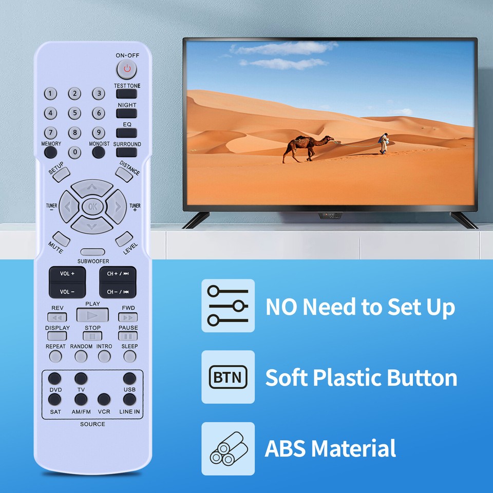 Remote Control For RCA RCR192AB1 RT2760 RT2770 RT2870 RT2870A Home