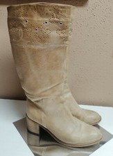 Felmini Stiefel Leicht Gefüttert Gr 41 Echt Leder 