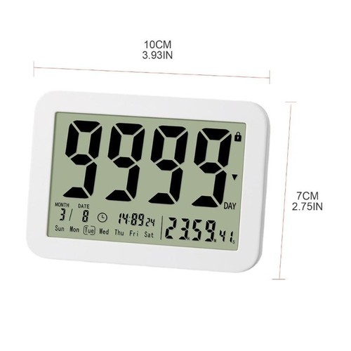 Digital Countdown Days Timer Count Down Clock for Vacation Retirement Wedding - Picture 8 of 8