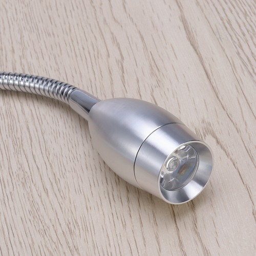 LED Leselampe Wandleuchte Wandlampe Bettleuchte Schwanenhals Warmweiß + Schalter - Bild 15 von 15