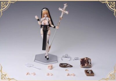 Snail Shell RPG-02 1/12 Scale Muse Asdo Action Figure Full Set 6'' Nun Figure
