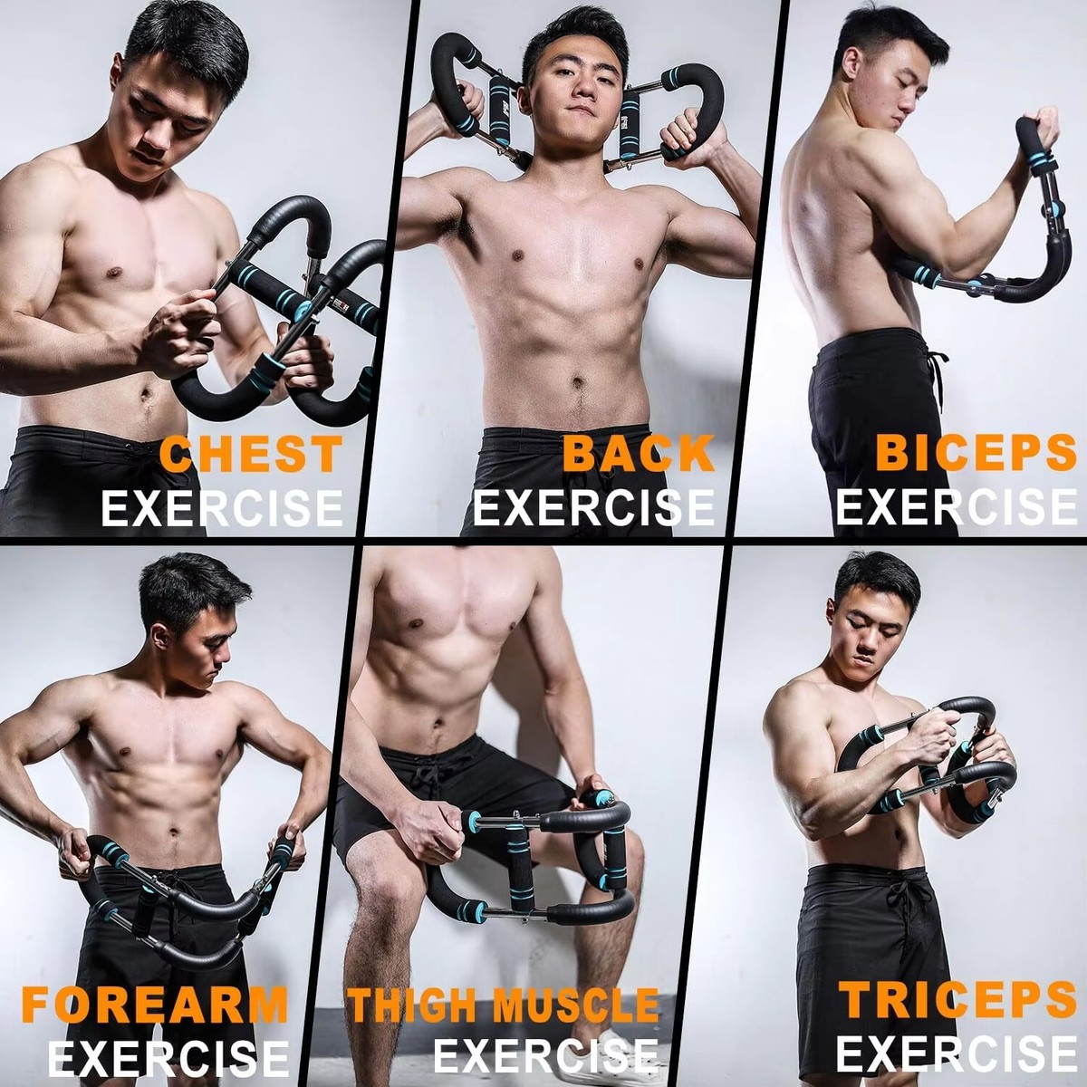 Chest Workout Equipment Shaker Twister Arm Trainer, Adjustable Power ...