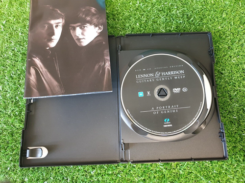 LENNON & HARRISON:-GUITARS GENTLY WEEP-DVD+CD+BOOK-DVD-BOX SET-ALL REG-LIKE NEW - Picture 3 of 5