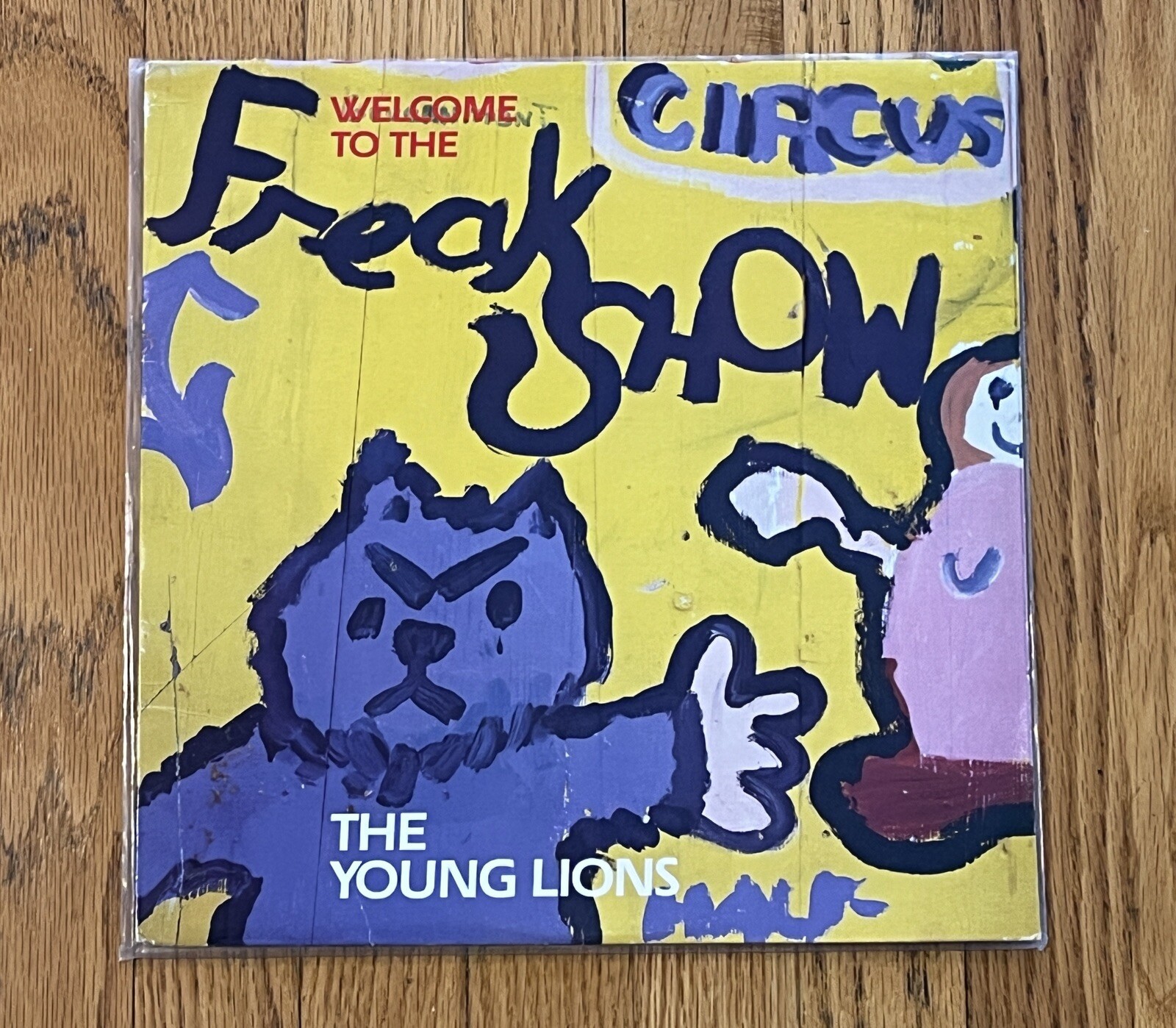 Young Lions Welcome To The Freak Show LP Yodel Gems 1986 Canada Pointed Sticks