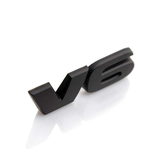 2x V6 Emblem Letter For Tacoma Tundra 4Runner Sequoia Side Door Fender Tailgate - Picture 9 of 10