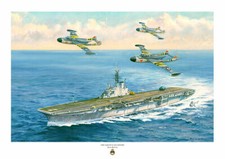 HMS ALBION - Fine Art A4 size print 